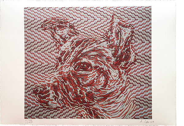HD+ print on handmade paper 2018.