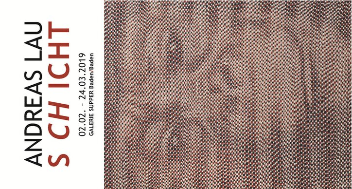 Andreas Lau - "S CH ICHT" 2019 COVER OF THE EXHIBITION "S CH ICHT" 2019