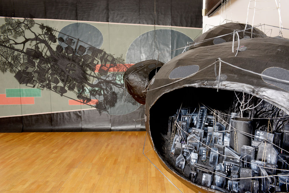 Katharina Meister: Exhibition "Otmar Alt Foundation" Room at Hamm 2016.