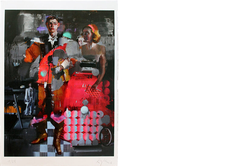 HD+ print on handmade paper.
						Edition 25 + 7 AP