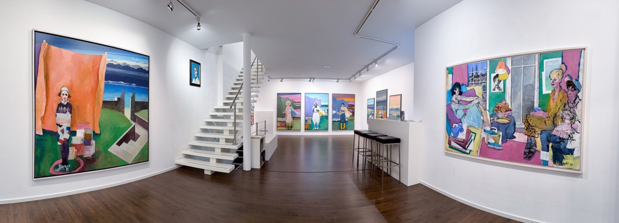 Roland Schauls: Exhibition "Autres Caprices", Room at Galerie Supper in 2024.