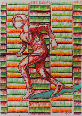 2024 - mixed media - 30 x 24 cm