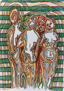 2024 - mixed media - 30 x 24 cm