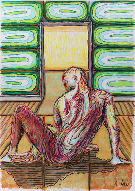 2024 - mixed media - 30 x 24 cm