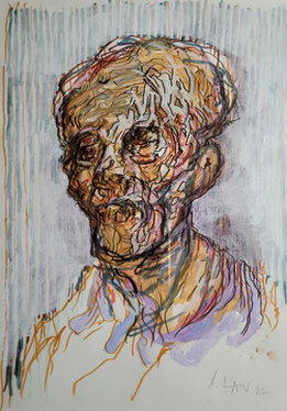 2023 - mixed media - 30 x 24 cm