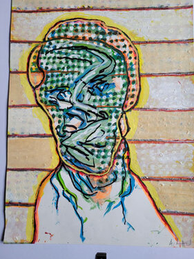 2023 - mixed media - 30 x 24 cm