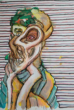 2023 - mixed media - 30 x 24 cm