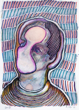2021 - mixed media - 29 x 21 cm