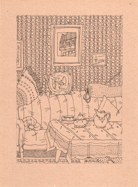 2023 - fineliner on paper - 22,8 x 16,8 cm