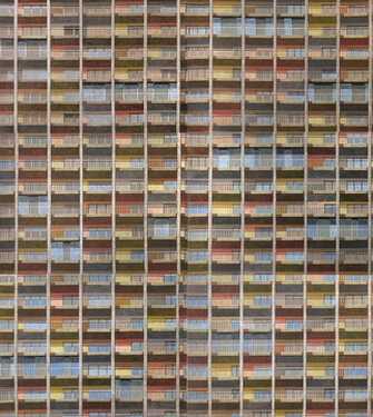 2022 - polychromo x s and charcoal on paper (20 sheets) - 150 x 130 cm