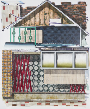 2020 - acrylic and oil on canvas - 220 x 180 cm