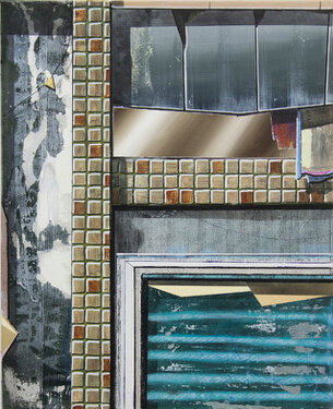 2019 - acrylic and oil on canvas - 100 x 112 cm