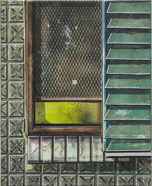 2019 - acrylic and oil on canvas - 50 x 40 cm
