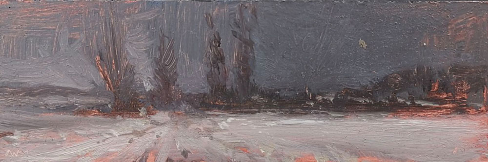2021 - mixed media on wood - 5,5 x 13 cm