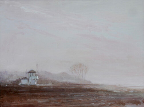 2019 - mixed media on wood - 30 x 40 cm