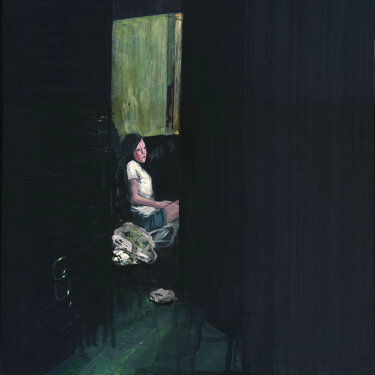 2017 - oil on wood - 40 x 40 cm
