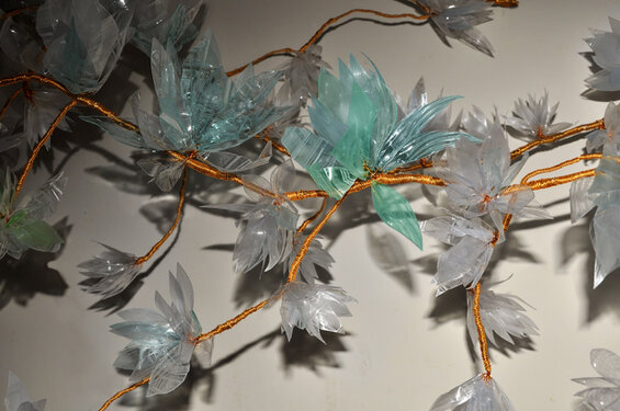 2014 - trash plastic bottles, wire - varoius size