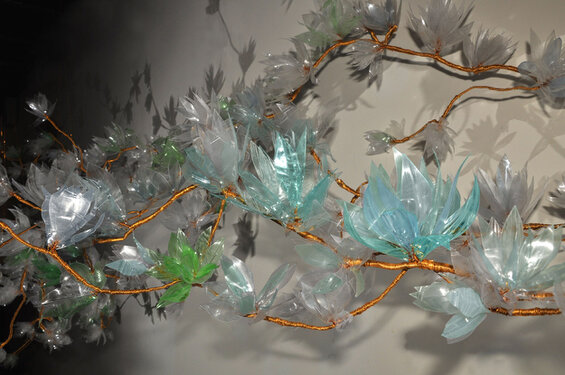2014 - trash plastic bottles, wire - varoius size