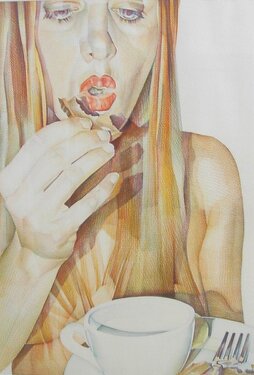 1999 - ink and marker on paper - 85 x 60 cm
