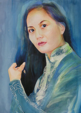 2009 - crayon and watercolor on paper - 63 x 46,5 cm