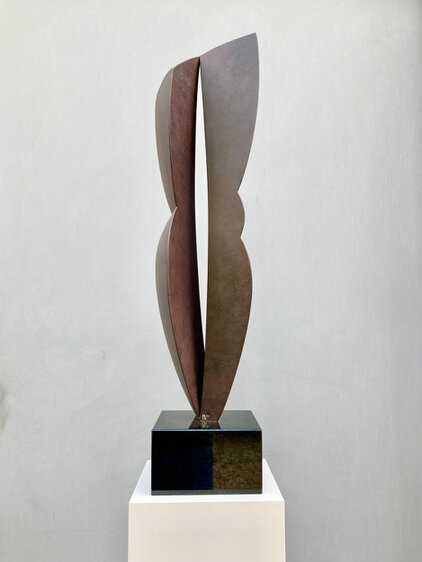 2016 - patinated stainless steel - h 81 cm