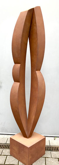 2016 - corten steel - h 224 cm