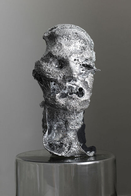 2012 - aluminium plated polystyrol & resin - approx. 50 x 35 x 30 cm - private collection