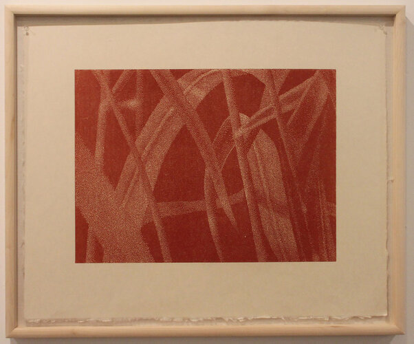 2003 - woodcut - edition 18 - 45 x 62 on 72 x 88 cm