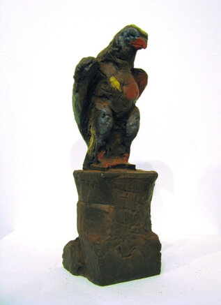 2009 - bronze painted - edition 45 - 32 x 10 x 9,5 cm