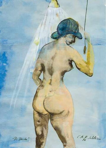 1996 - watercolor and ink on paper - 30 x 21,5 cm