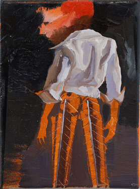 2010 - oil and acrylic on canvas - 24 x 18 cm