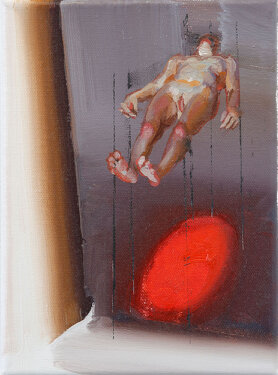 2010 - oil and acrylic on canvas - 24 x 18 cm