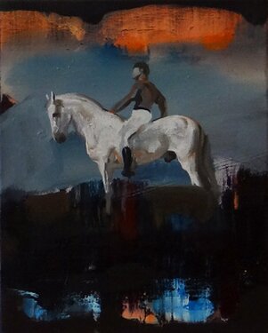 2011 - oil and acrylic on canvas - 40 x 30 cm