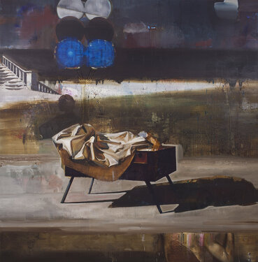 2012 - oil and acrylic on canvas - 200 x 200 cm