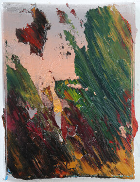 2014 - oil and acrylic on canvas - 24 x 18 cm