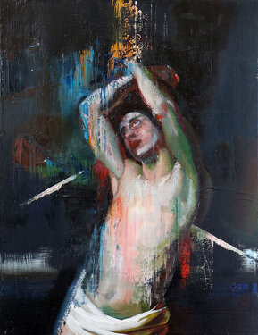 2014 - oil and acrylic on canvas - 88,5 x 68,5 cm