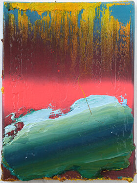 2014 - oil and acrylic on canvas - 24 x 18 cm