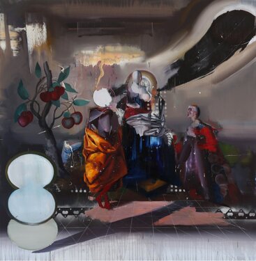 2015 - oil and acrylic on canvas - 205 x 200 cm
