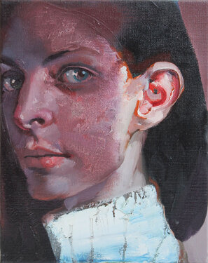 2015 - oil and acrylic on canvas - 30 x 24 cm