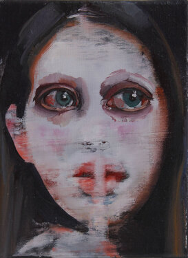 2015 - oil and acrylic on canvas - 24 x 18 cm