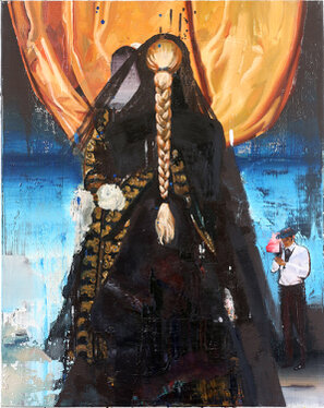 2015 - oil and acrylic on canvas - 100 x 80 cm