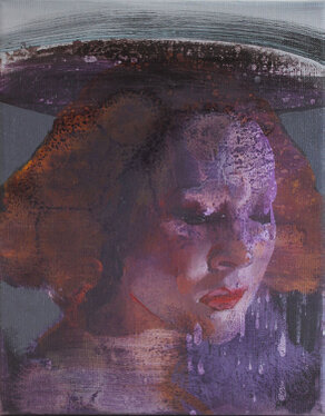 2016 - oil and acrylic on canvas - 30 x 24 cm