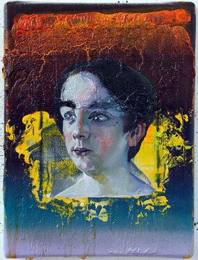2016 - oil and acrylic on canvas - 24 x 18 cm