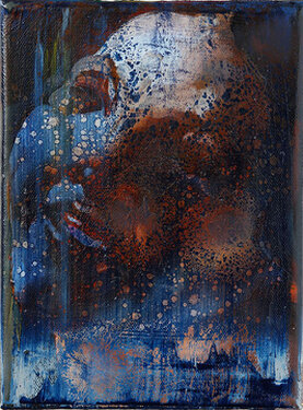 2017 - oil and acrylic on canvas - 24 x 18 cm