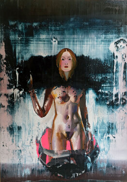 2017 - oil and acrylic on canvas - 70 x 50 cm