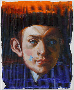 2017 - oil and acrylic on canvas - 30 x 24 cm