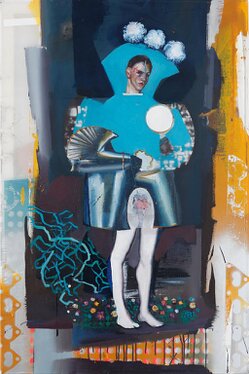 2017 - oil and acrylic on canvas - 120 x 80 cm