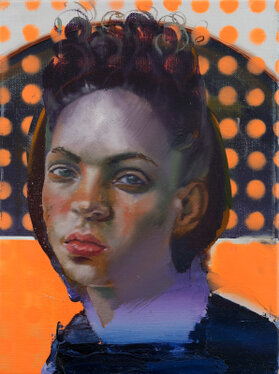 2018 - oil and acrylic on canvas - 40 x 30 cm