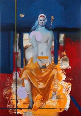 2018 - oil and acrylic on canvas - 100 x 70 cm