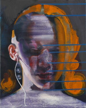 2019 - oil and acrylic on canvas - 40 x 30 cm